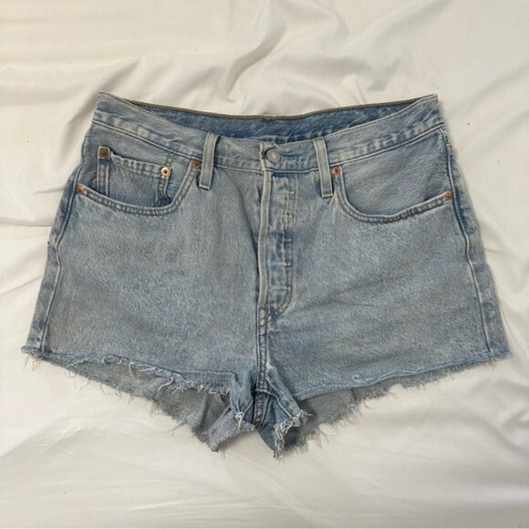 LEVIS DENIM SHORTS - Picture 1 of 2